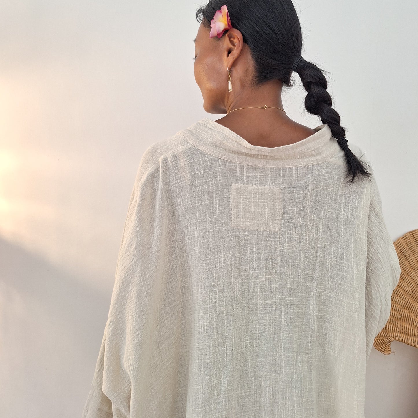 KIMONO MELATI SHORT / BEIGE