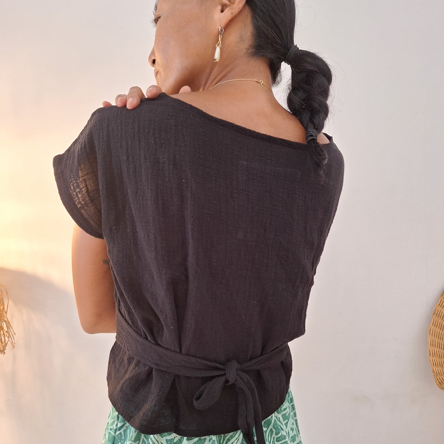 BOLERO CACHE-COEURC / BLACK