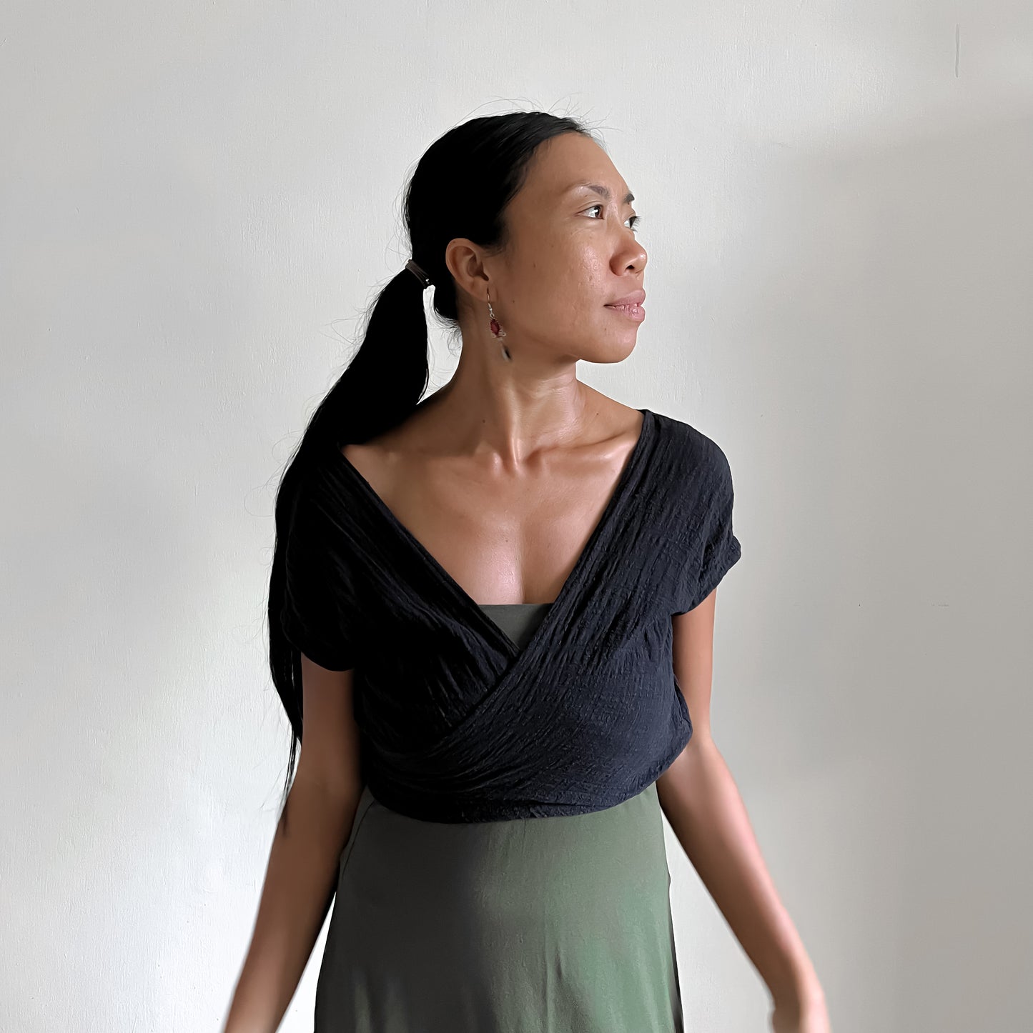 BOLERO CACHE-COEURC / BLACK