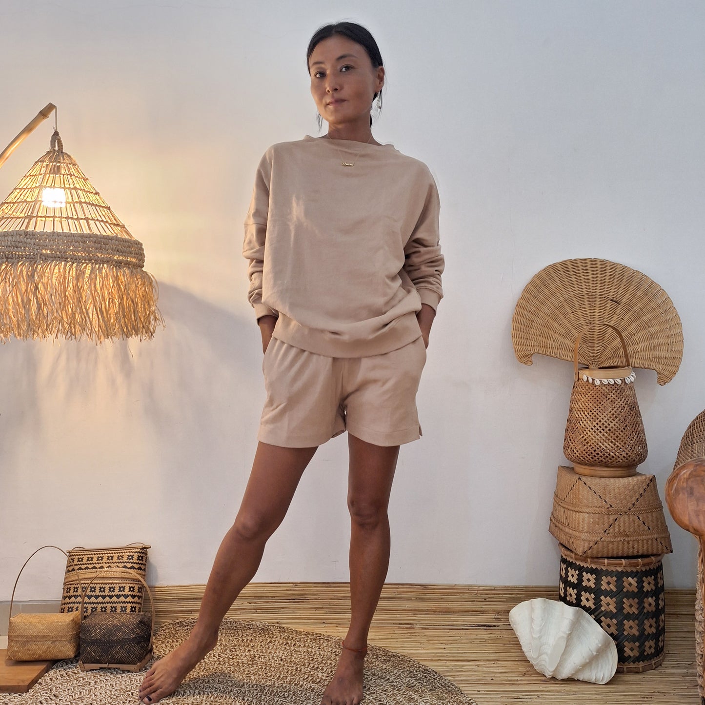 CITRA SHORT PANTS / BISQUIT
