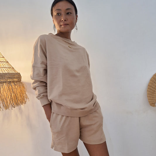 CITRA SHORT PANTS / BISQUIT