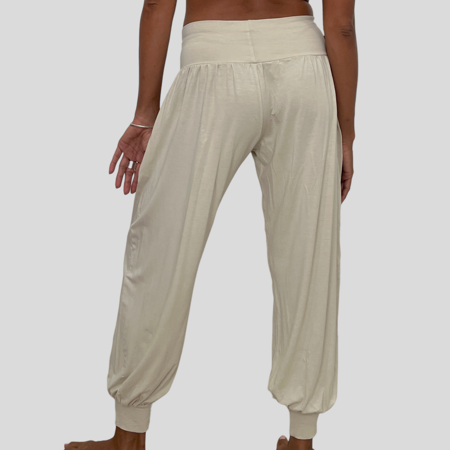 BAMBOO MANIS PANTS LONG / BEIGE