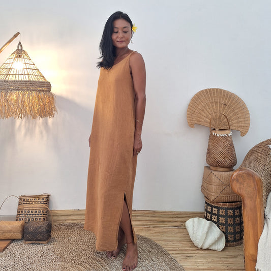 DRESS MATAHARI / SAFFRON