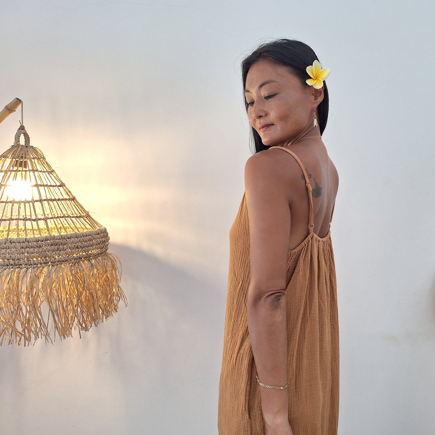 DRESS MATAHARI / SAFFRON