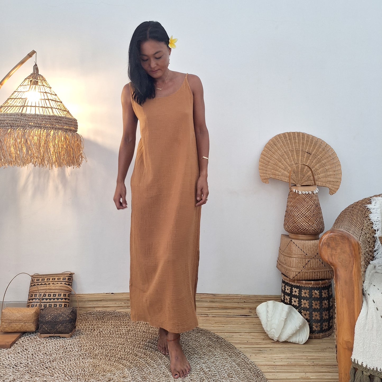 DRESS MATAHARI / SAFFRON