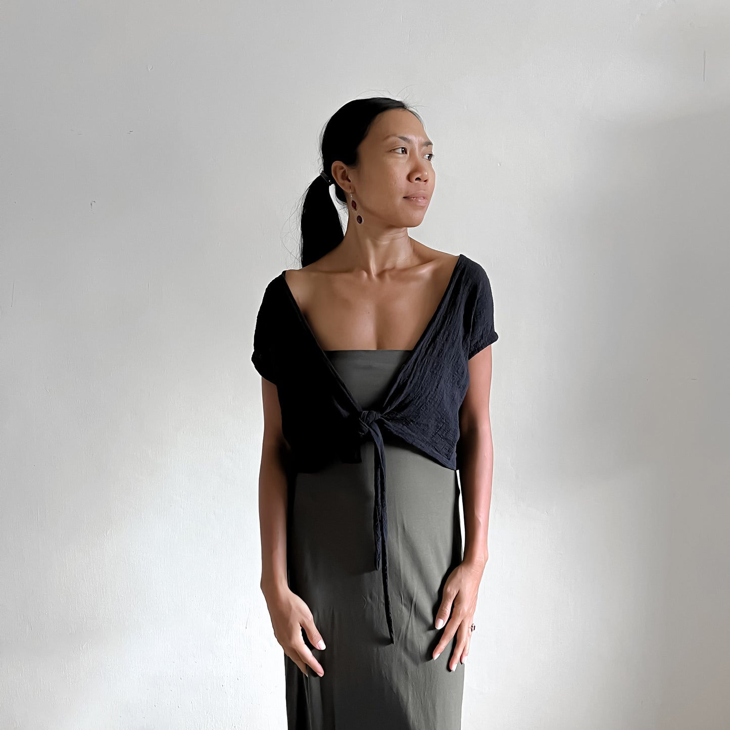 BOLERO CACHE-COEURC / BLACK