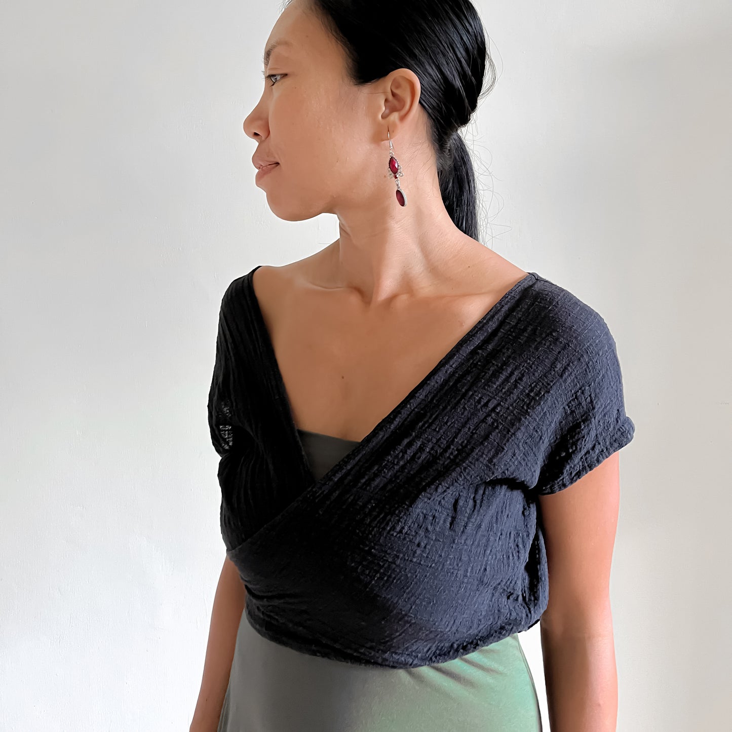 BOLERO CACHE-COEURC / BLACK
