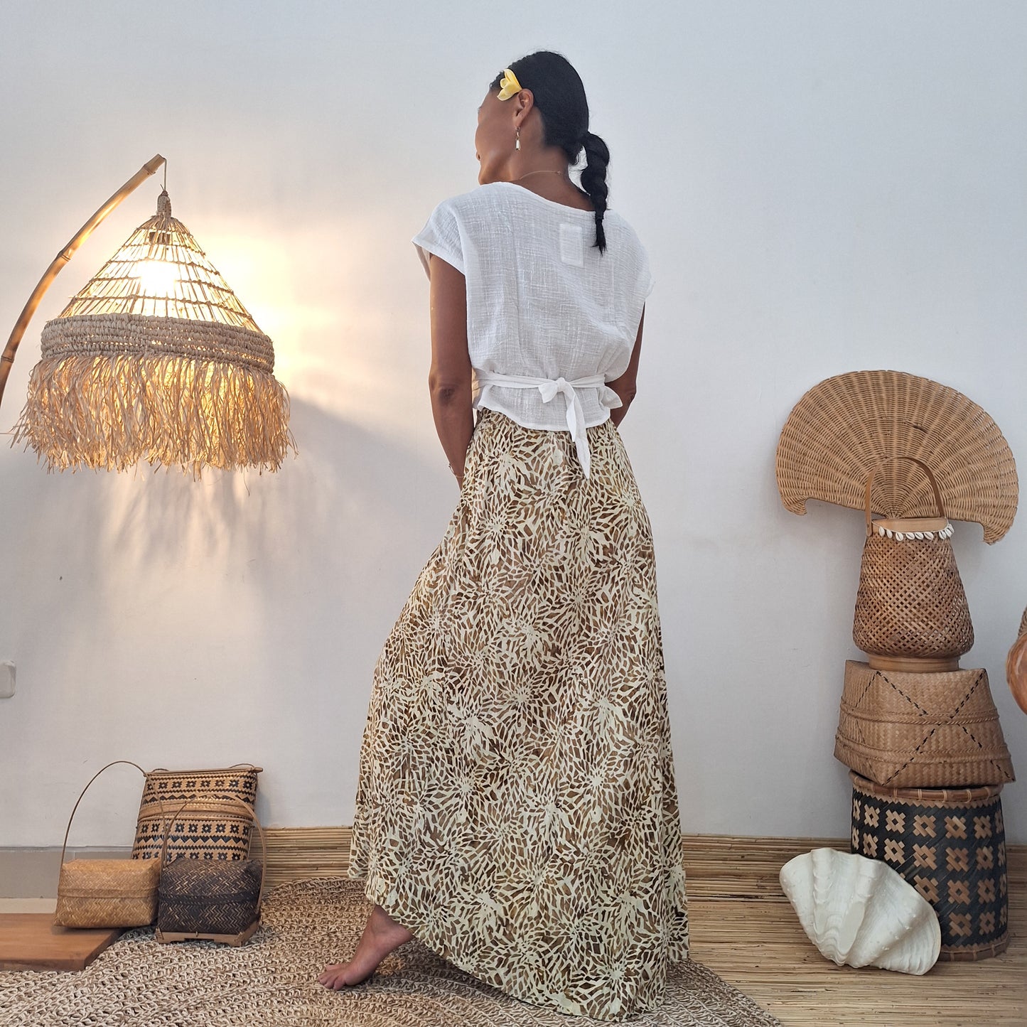 BATIK FLARED SKIRT / KIARA