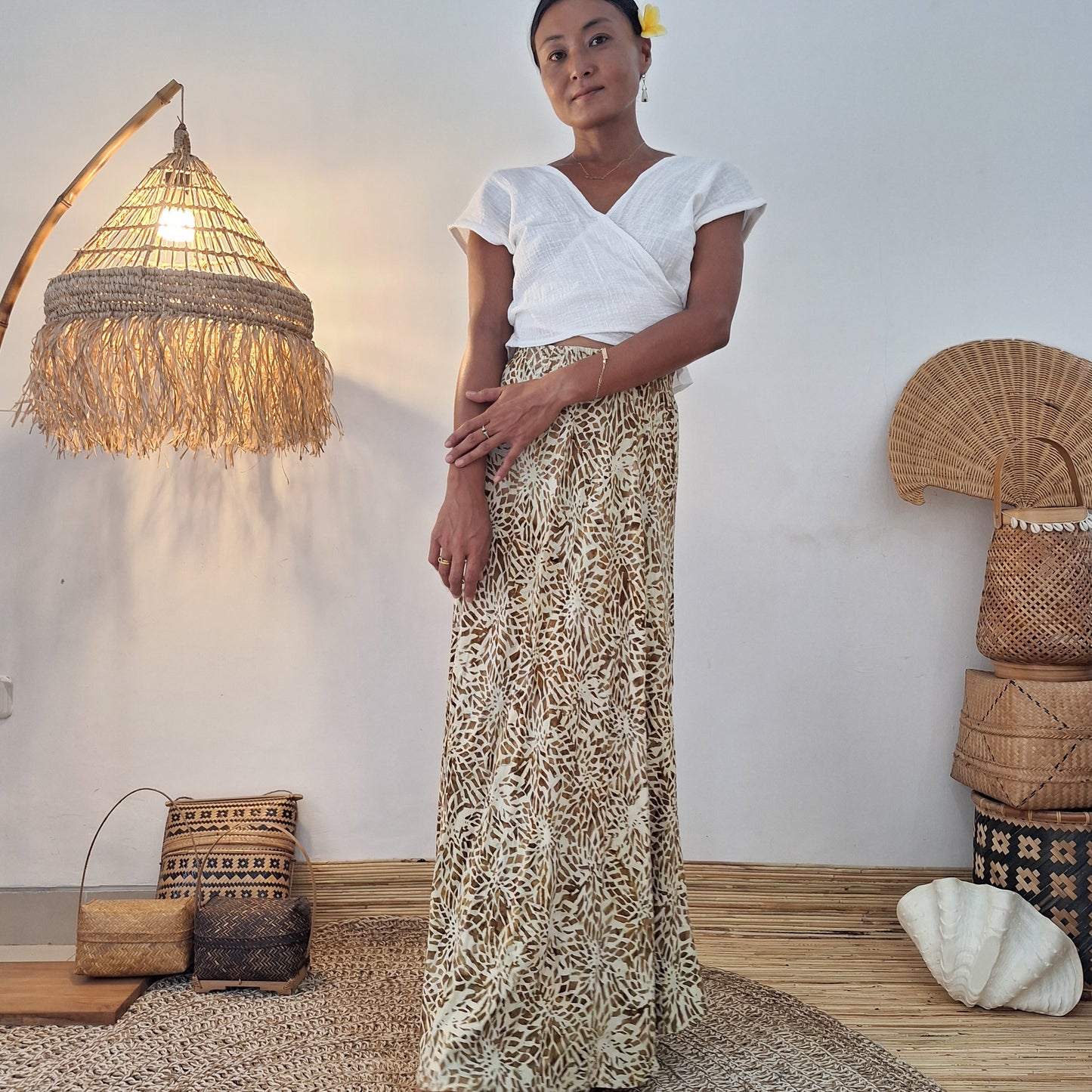 BATIK FLARED SKIRT / KIARA