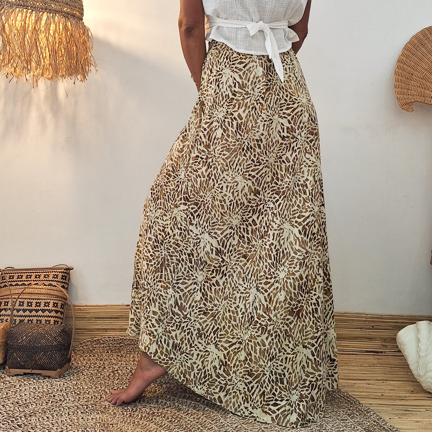 BATIK FLARED SKIRT / KIARA
