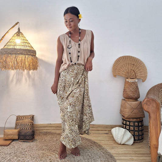 BATIK FLARED SKIRT / KIARA