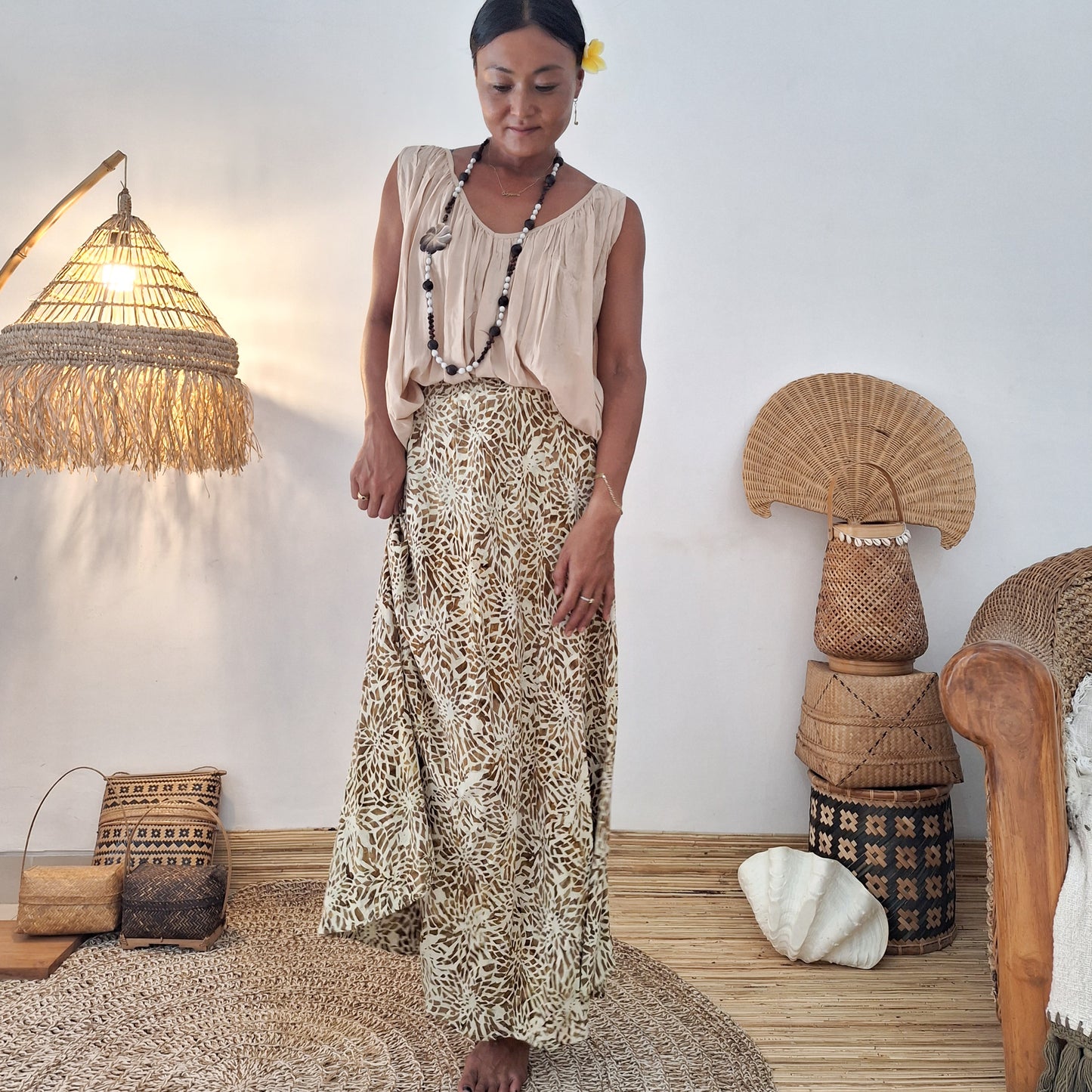 BATIK FLARED SKIRT / KIARA