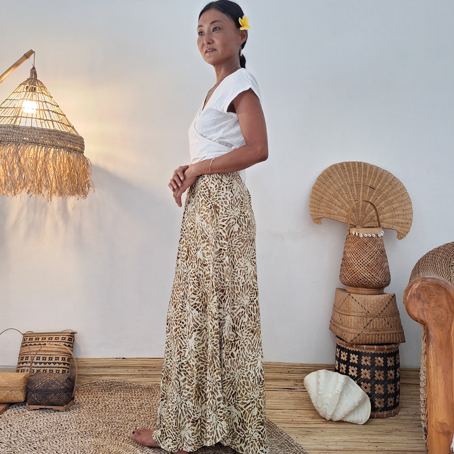 BATIK FLARED SKIRT / KIARA