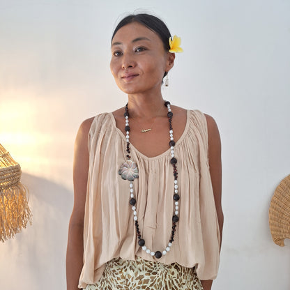 TOP CAHAYA / BEIGE