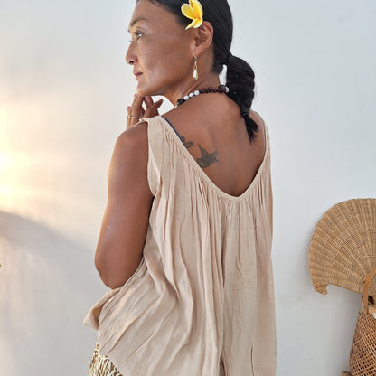 TOP CAHAYA / BEIGE