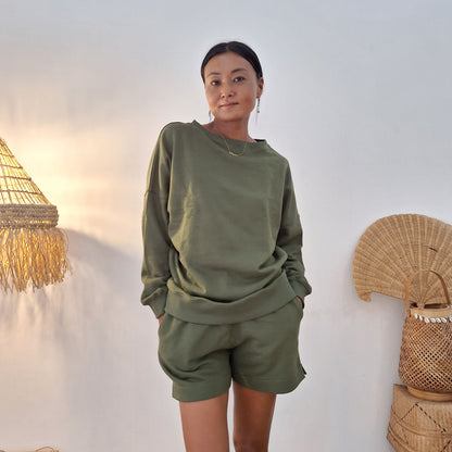 CITRA SHORT PANTS / KHAKI
