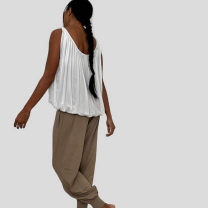 BAMBOO MANIS PANTS LONG / MOCHA