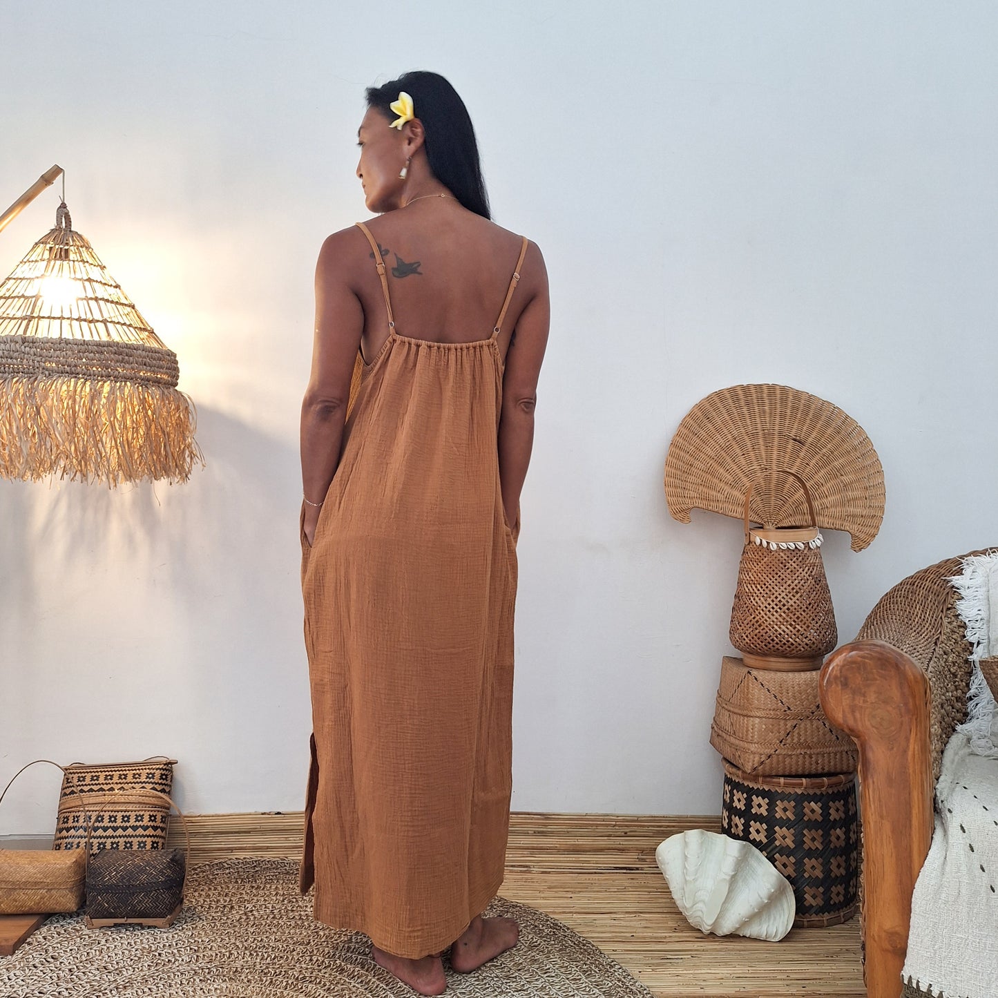DRESS MATAHARI / SAFFRON