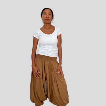 ALADDIN PANTS / CARAMEL