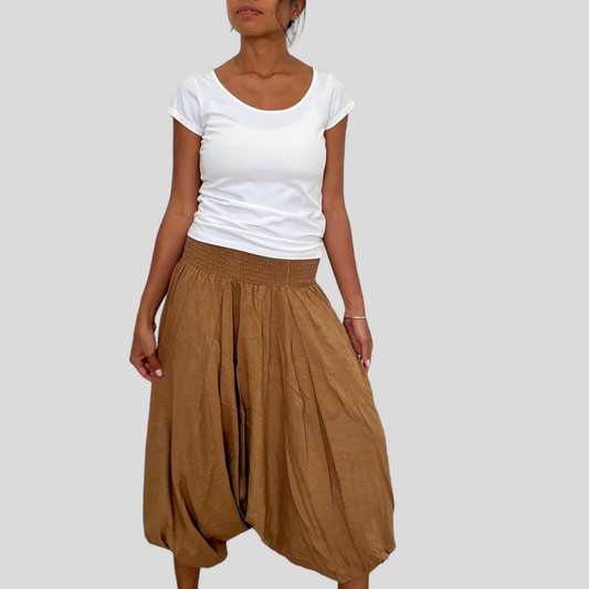 ALADDIN PANTS / CARAMEL