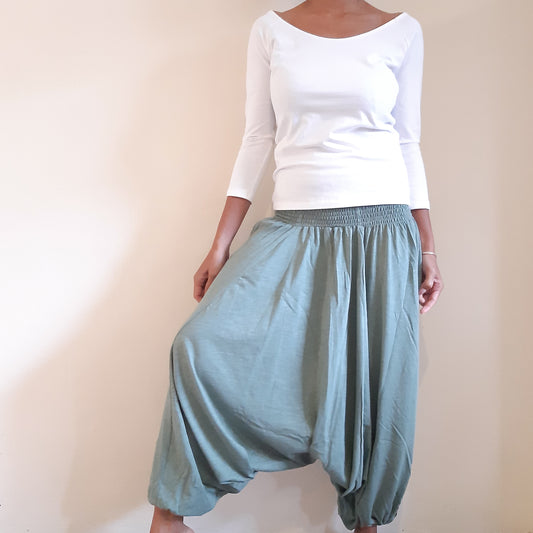 ALADDIN PANTS / MATCHA