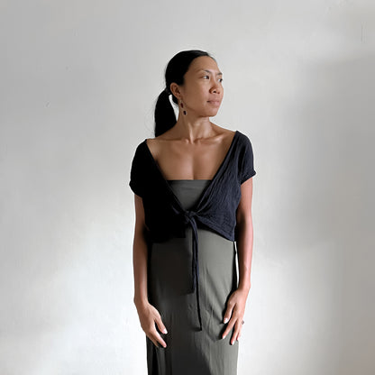 BOLERO CACHE-COEURC / BLACK