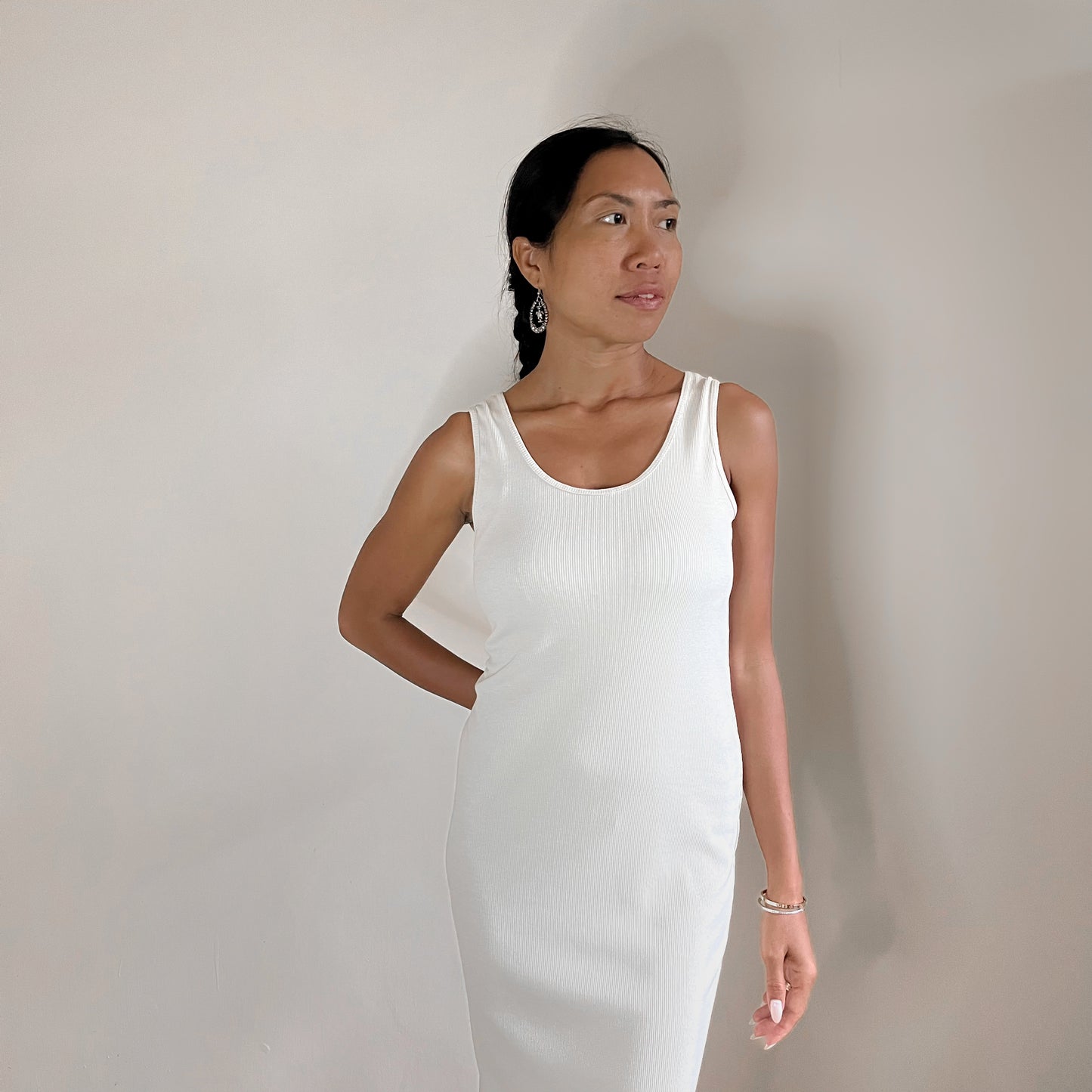 DRESS AYU / BEIGE